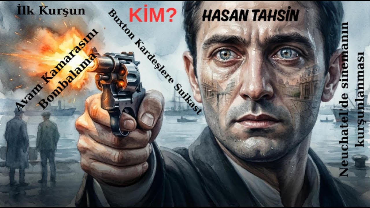 Hasan Tahsin I Teşkilat-ı Mahsusa'nın Fedaisi I Sorbonne,  Neuch&acirc;tel, Sofya, B&uuml;kreş, Londra, İzmir..