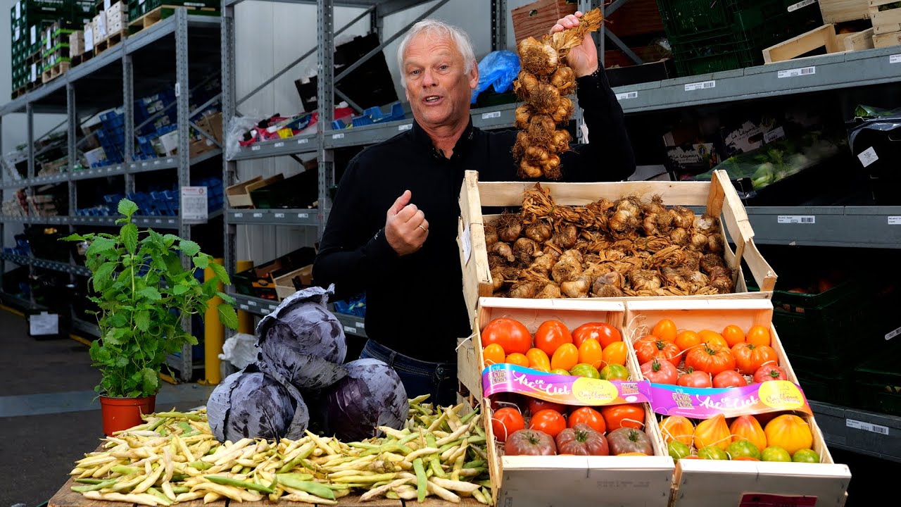 Gert Jan's keuze met gerookte knoflook en coco de Paimpol