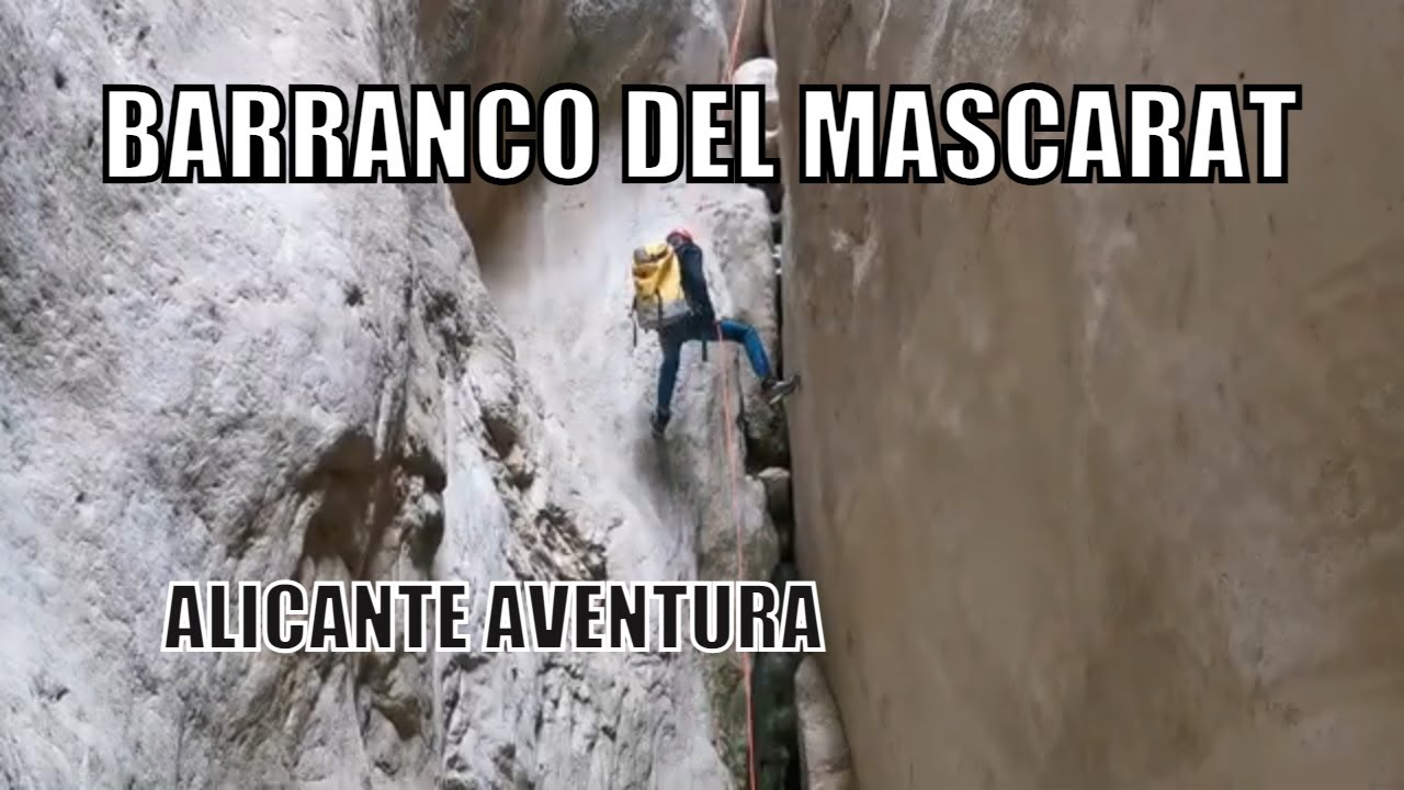 Cañón del Mascarat, Barranc Salat en Sierra de Toix
