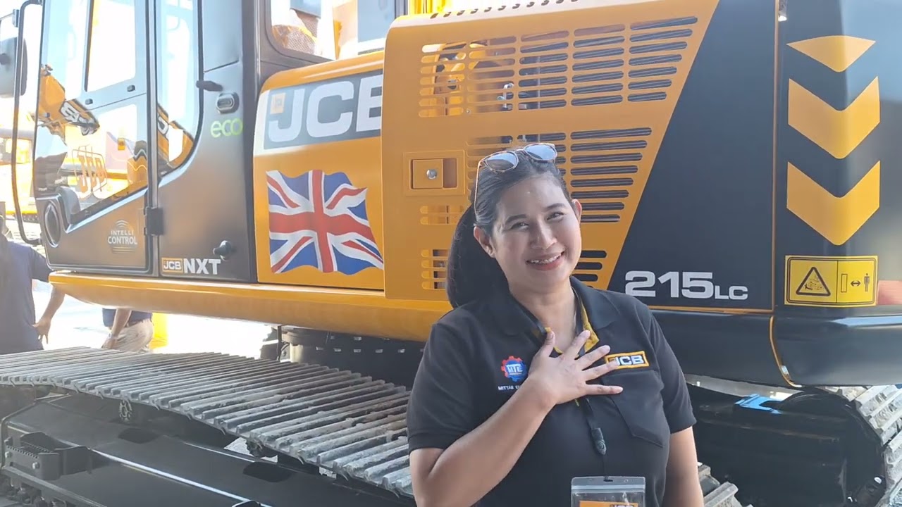รีวิวรถขุดกลับมาภาคใหม่ JCB 215Lc หนุ่มเมืองผู้ดีพาดูเครื่องปั้มเก่งโดยสาวจุ๊บแจง มิตรแท้จัดให้