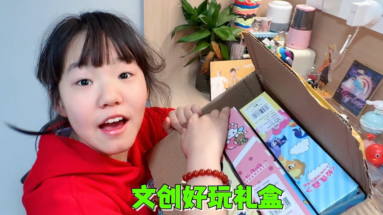 花17.9元买四盒文创礼盒，艾米拆完瞬间黑脸，都是一些没用的