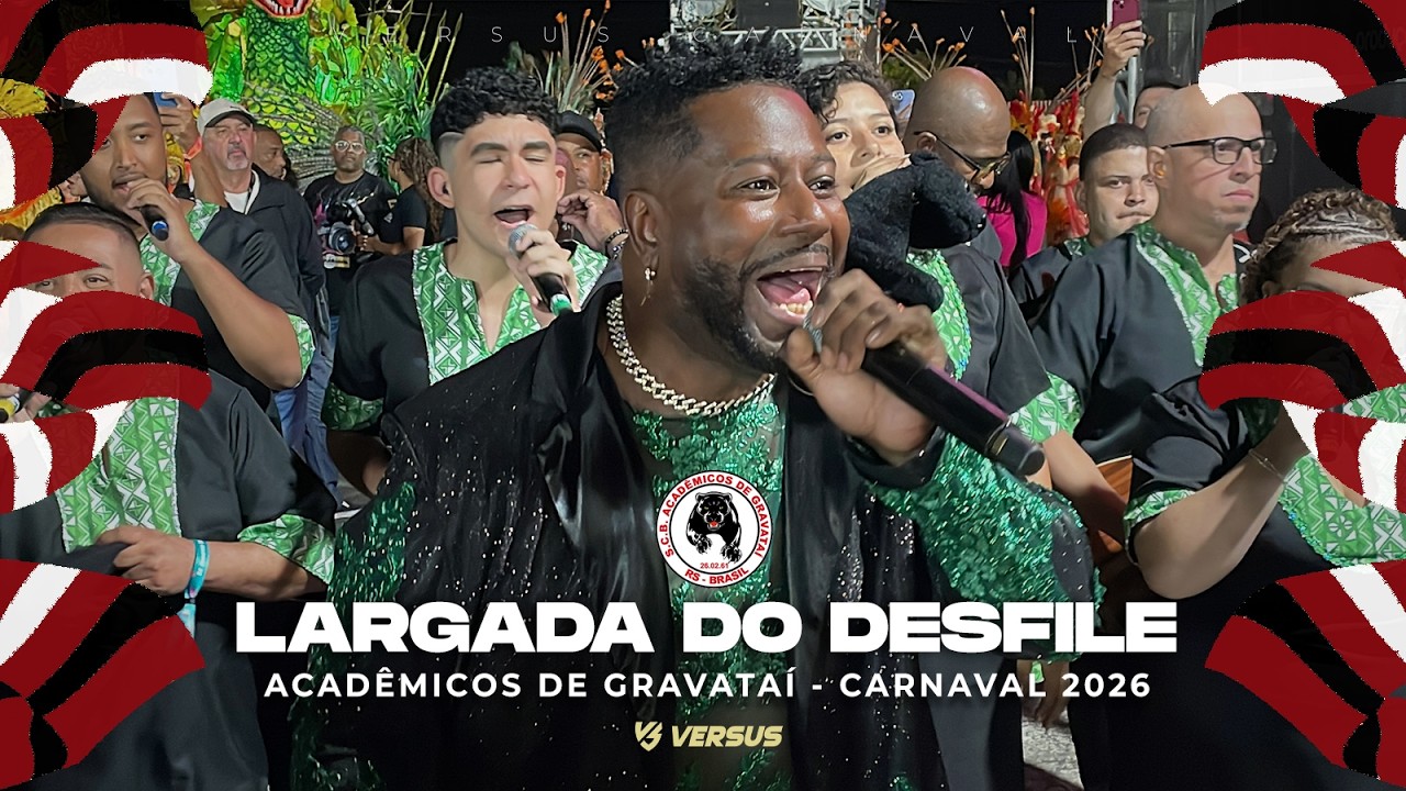 ACADÊMICOS DE GRAVATAÍ 2026 - ESQUENTA E LARGADA COMPLETOS
