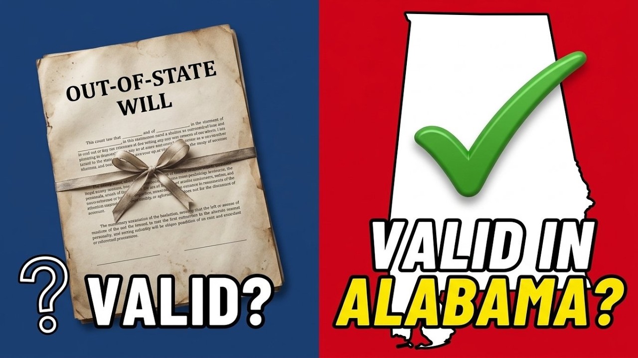 [LAWYER ANSWERS]: Is My Out-of-State Will Valid in Alabama?
