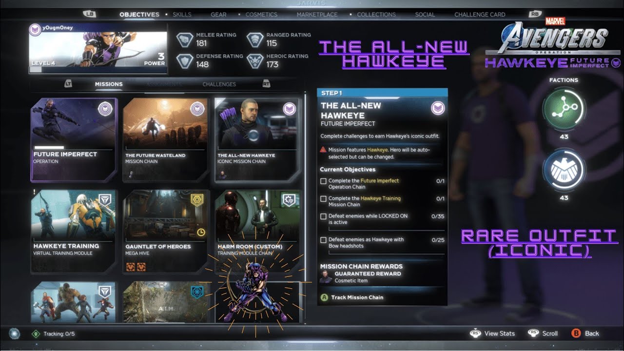 Marvel's Avengers: The All-New Hawkeye Guide | Hawkeye Iconic Mission Chain