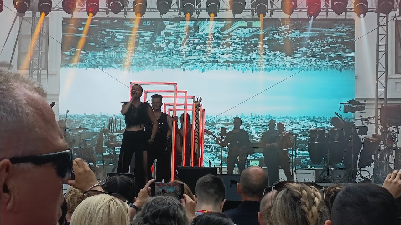 NOX a víz zene virág fesztiválon Tata.