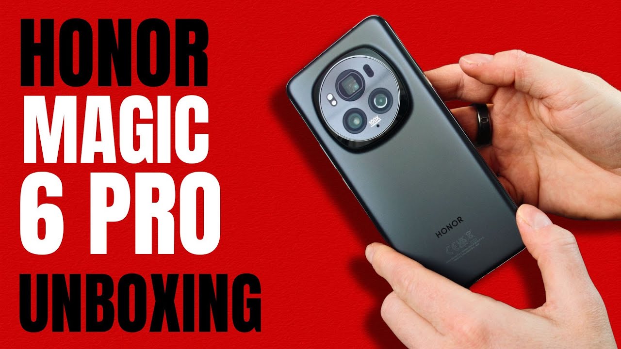 Распаковка и первые впечатления от Honor Magic 6 Pro — этот телефон просто потрясающий!