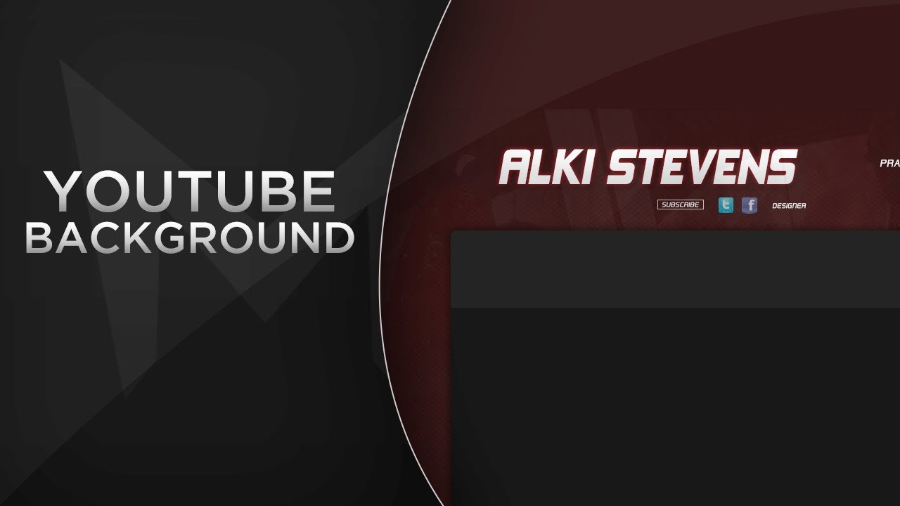 Alki Stevens | Youtube Background Speedart