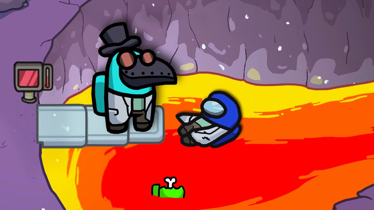 Among Us but I throw crewmates in lava...