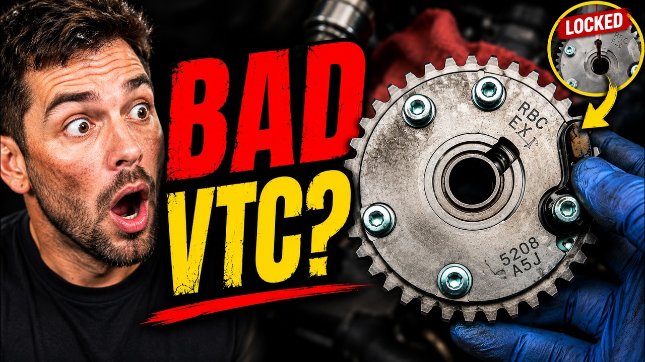 2012 Honda CRV VTC Actuator Replacement and Diagnosis FULL