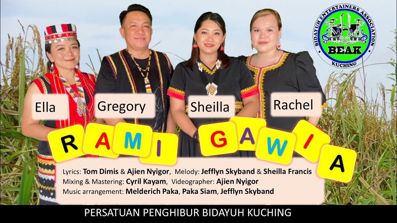 RAMI GAWIA - Artis Persatuan Penghibur Bidayuh Kuching (BEAK) 2024 (Official Music Video)