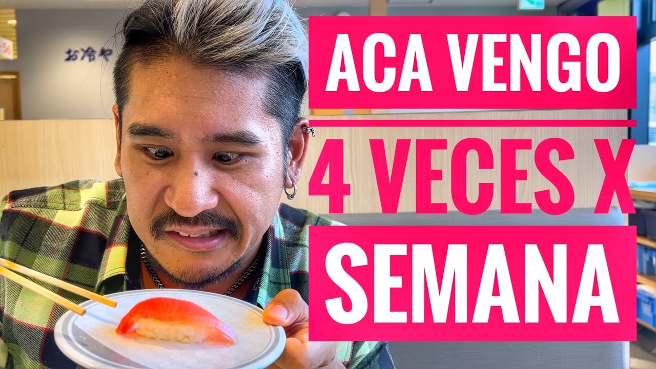 🍣 TODO el MENU de mi cadena de SUSHI favorita