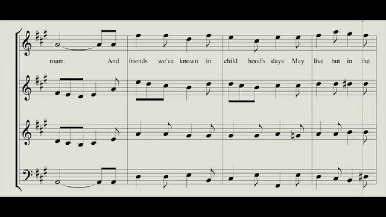 『Song for the close of school』A Cappella Original Arrangements by K.T