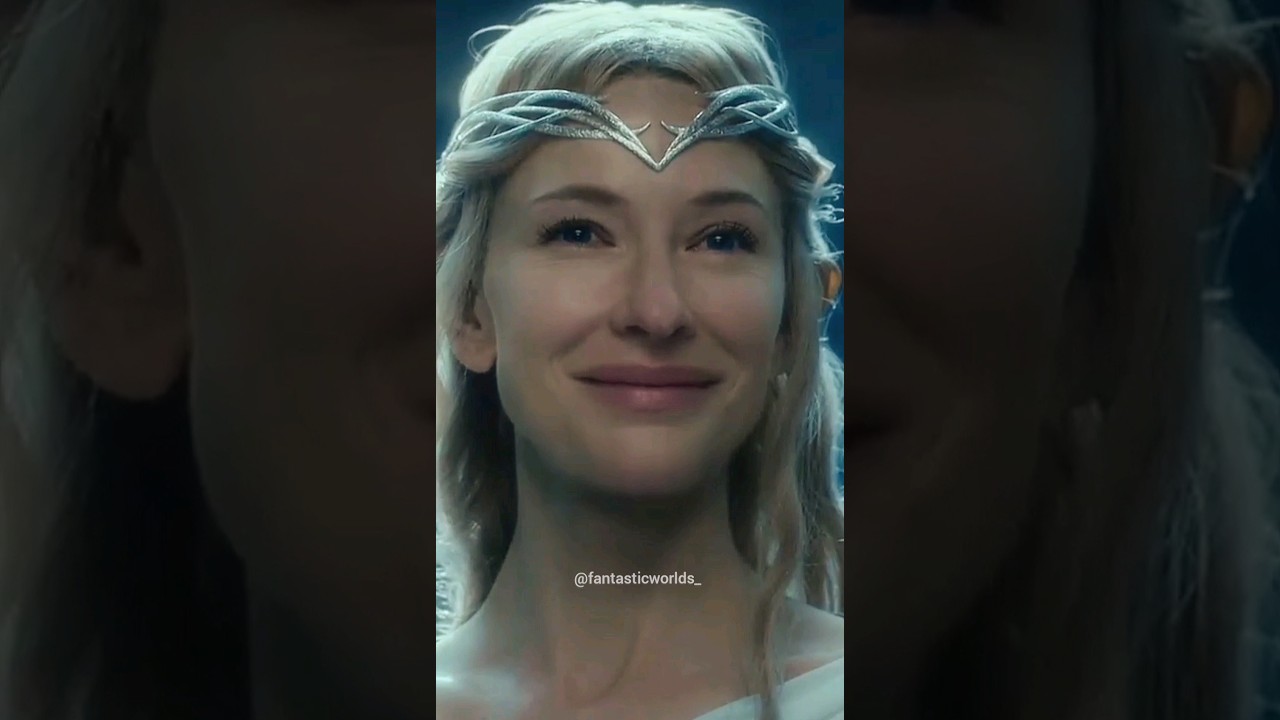 Lady Galadriel and Mithrandir #shorts