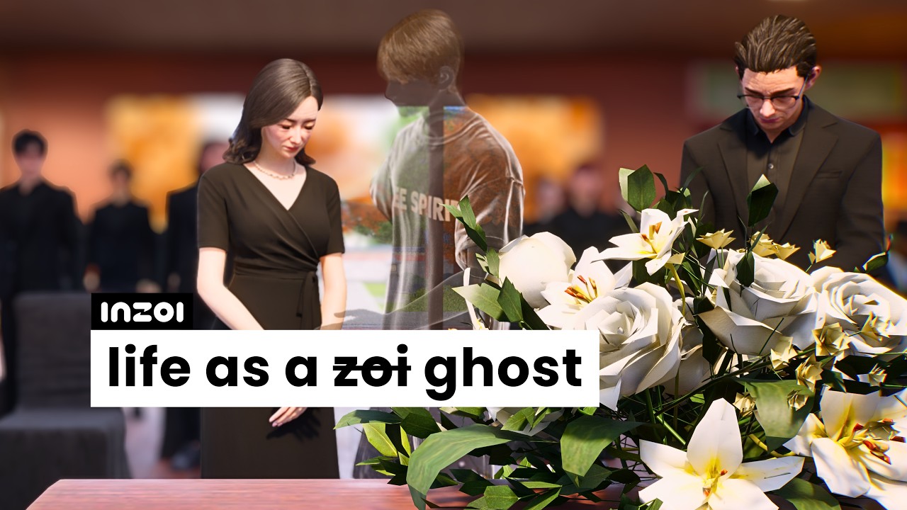 👻🪦 inZOI vlog • i died... is this really the end?