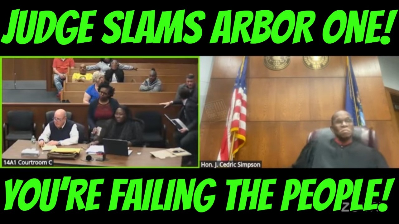 Judge Simpson SLAMS Arbor One — Mold, Lockouts, and Court Orders Ignored for Months