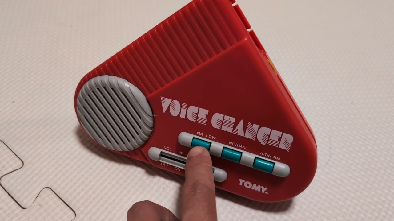 TOMY 1988年製 ボイスチェンジャー
