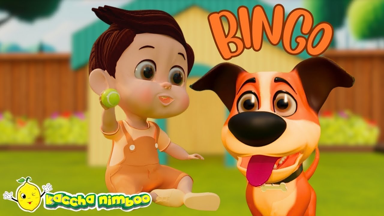 Bingo was his Name O | Popular Nursery Rhyme For Babies | Hindi Rhymes & Kids Song