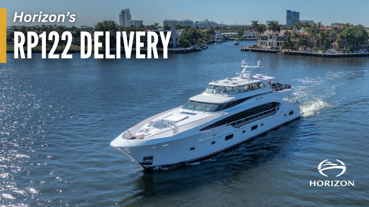 Horizon Yachts RP122 Delivery