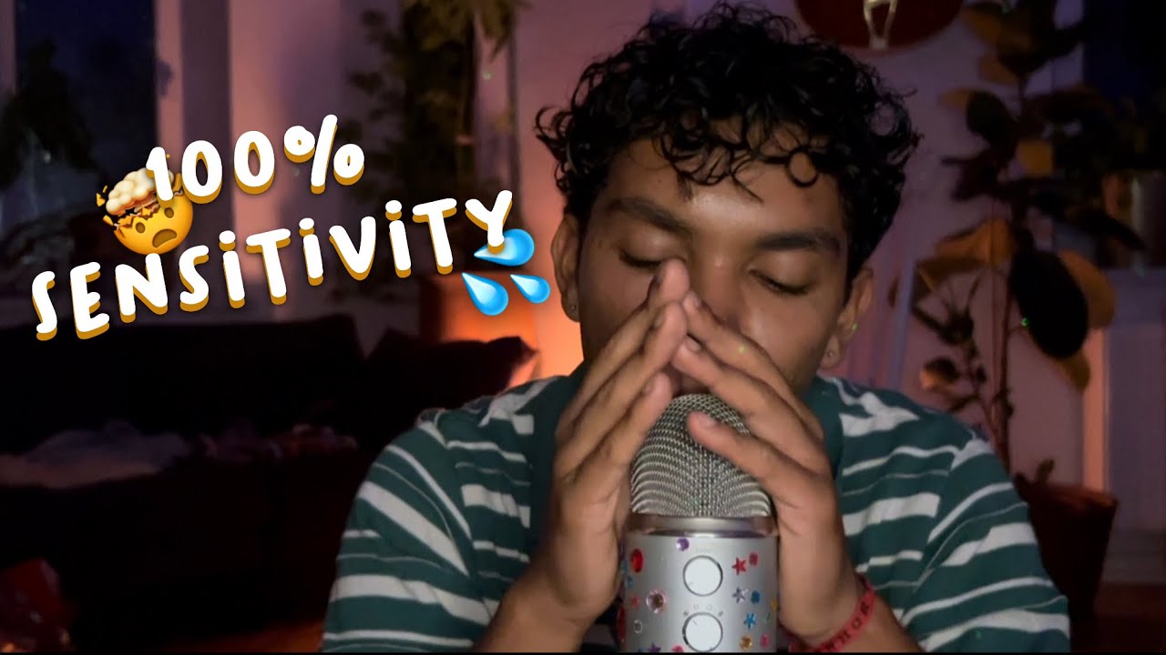 ASMR 100% Brain Eating, Mouth Sounds & Spit Painting 🎨