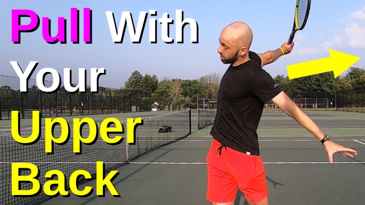 How Scap Retraction Powers the One-Handed Backhand