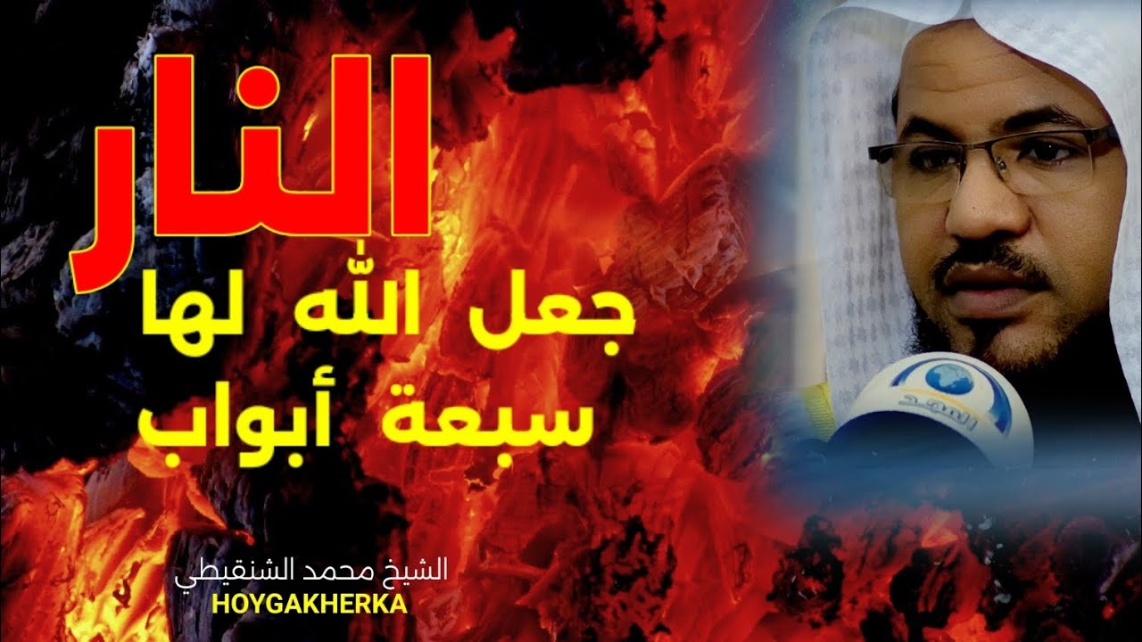 النار جعل الله لها سبعة أبواب لكل باب منهم جزء مقسوم (الشيخ محمد الشنقيطي )