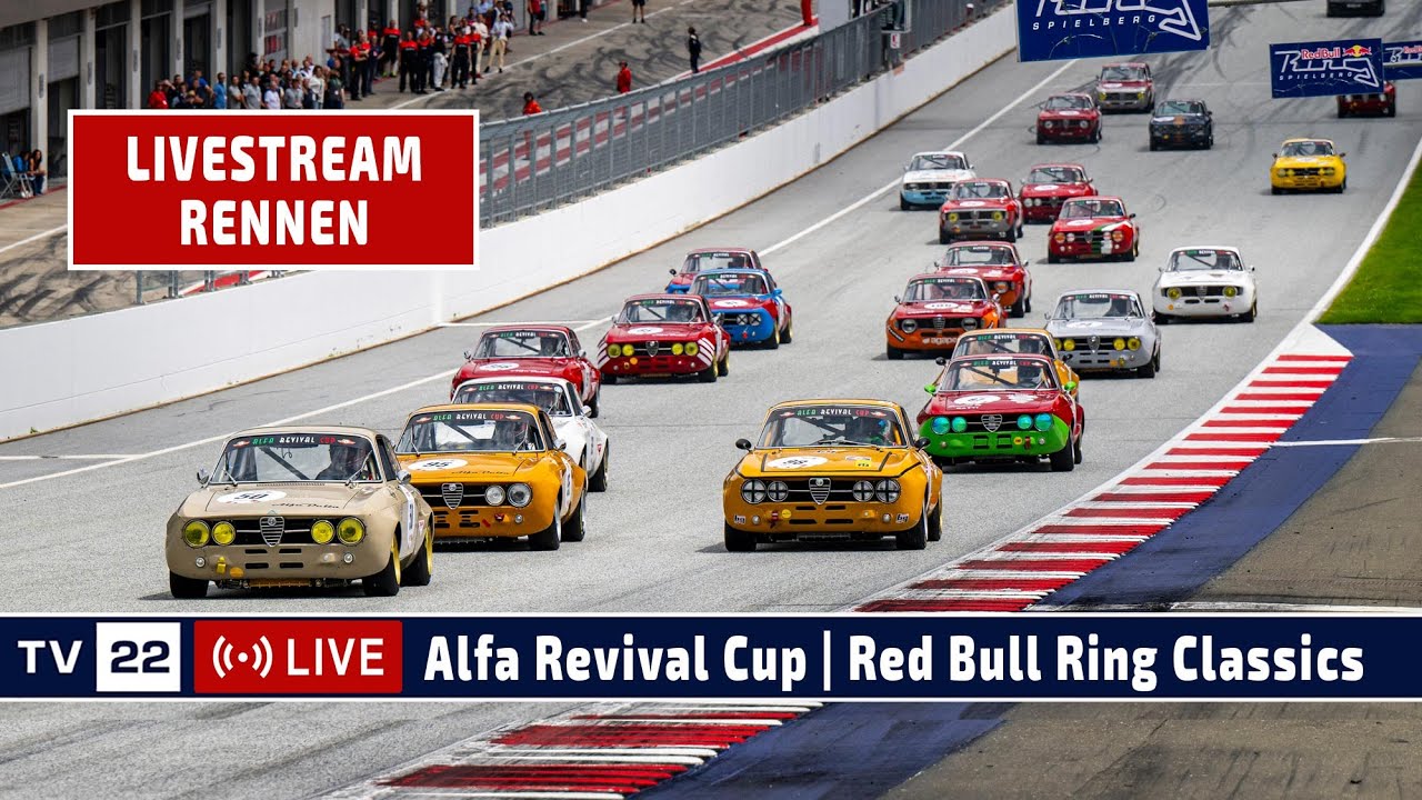 🇩🇪 RE-LIVE Alfa Revival Cup Rennen | Red Bull RIng Classics 2025