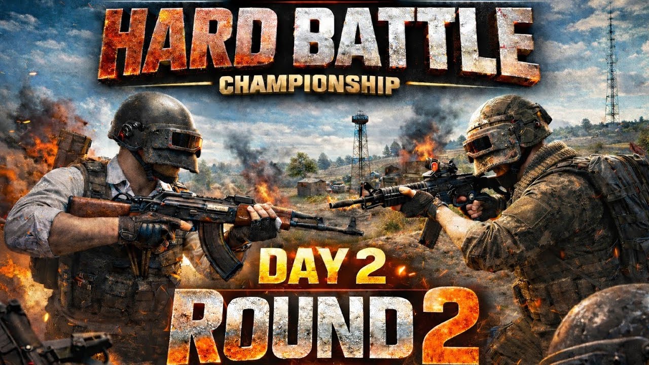 The Ultimate PUBG Mobile Hard Battle Championship - Day 02 - Round 02