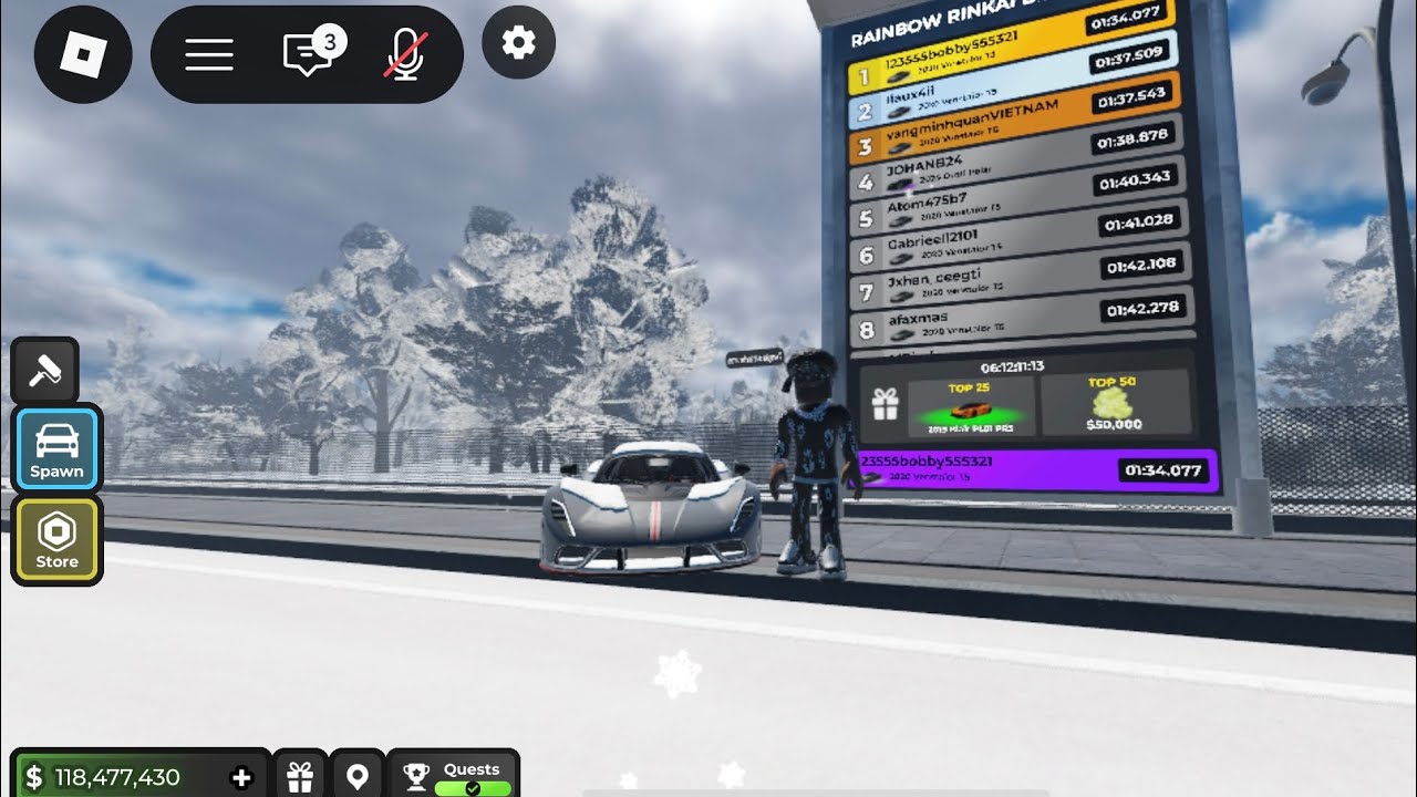 1:34.077 PB | Midnight Chasers | Rainbow Rinkai Doro Sprint Race | (With Traffic)