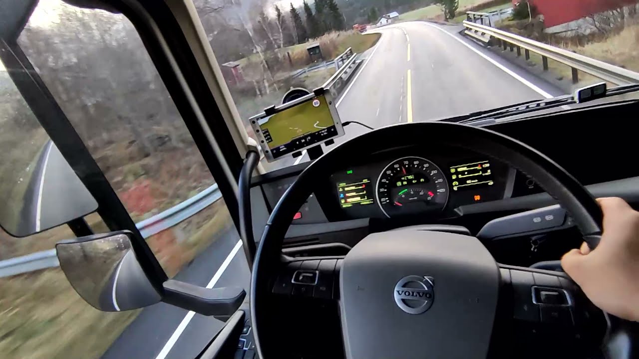 POV Driving through the mountains of Norway Hemsedalsfjellet Rv. 52 Part 2