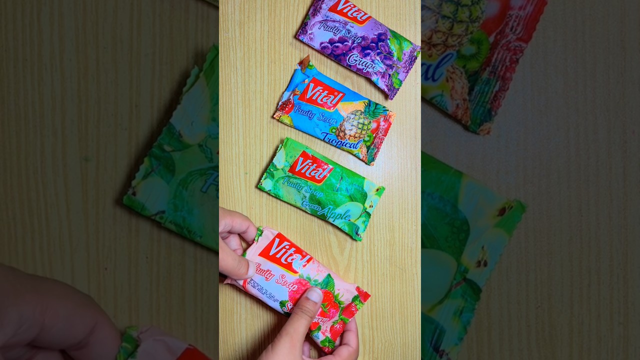 Asmr Vital Soap Opening Soap Unpacking Sounds Asmr Unboxing Soap Cutting Videos