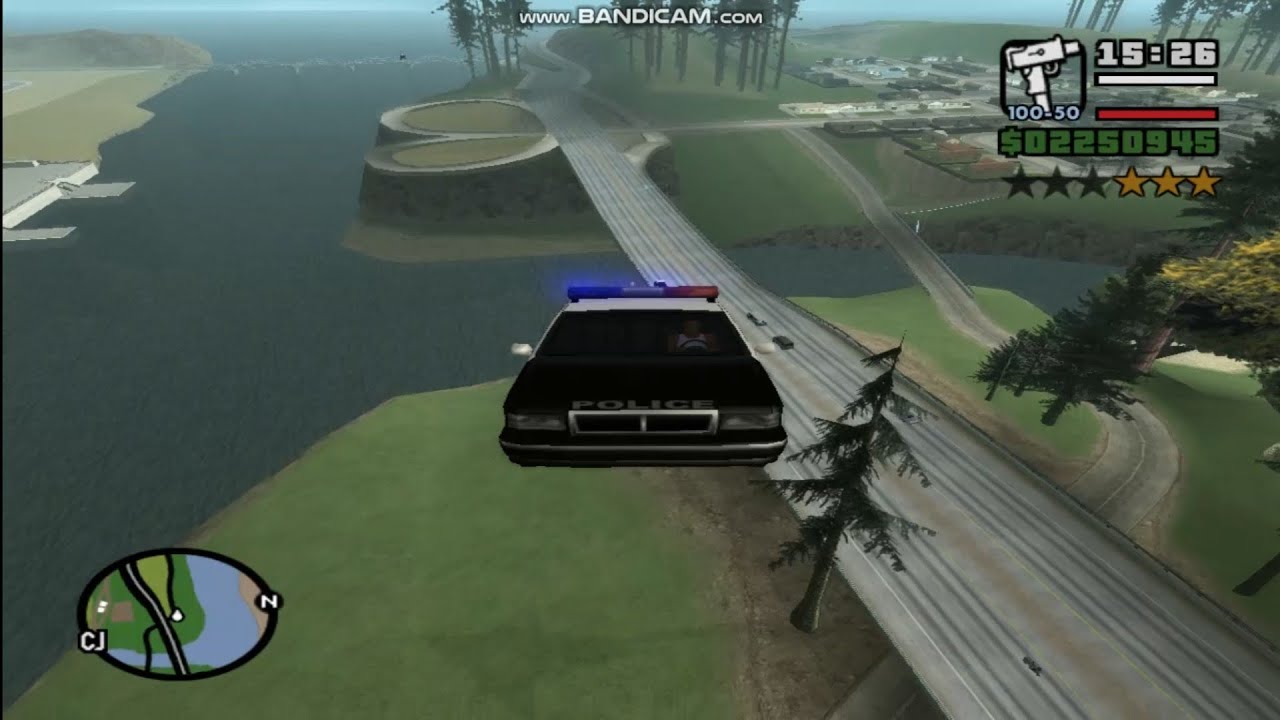 Police cars are ripazha in GTA San Andreas #boss #policecar