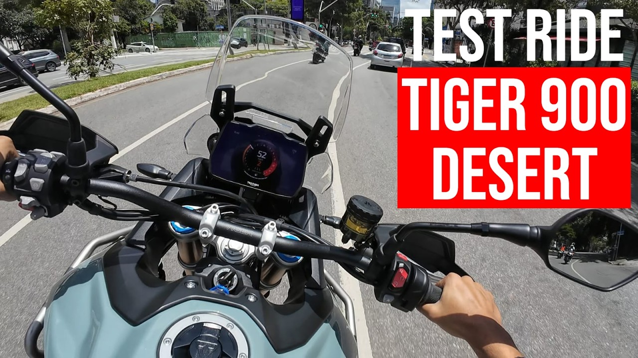 Test Ride Tiger 900 Desert 2026