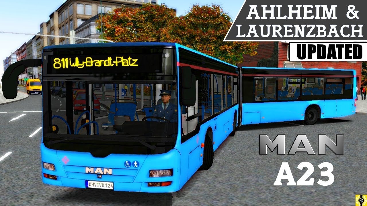 OMSI 2 [60 FPS] - MAN A23 als Linie 811 in AHLHEIM & LAURENZBACH - Let's Play Omsi 2 [