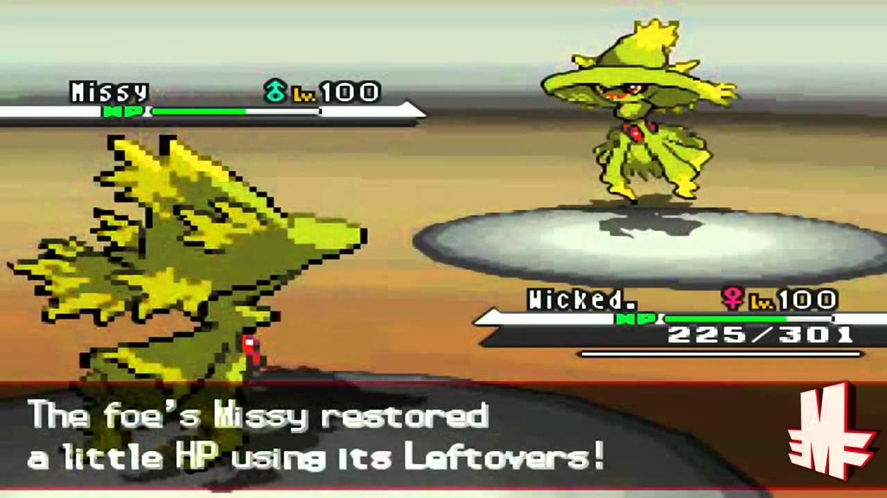 Pokemon B/W Wi-Fi battle #246 (Mefesto VS. DarthChocoboz) [UU]
