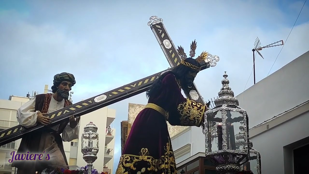 Llegada del Nazareno de Rota a San Roque. @rosariocrevillent 🎼Ave María y Tú dulce rostro.