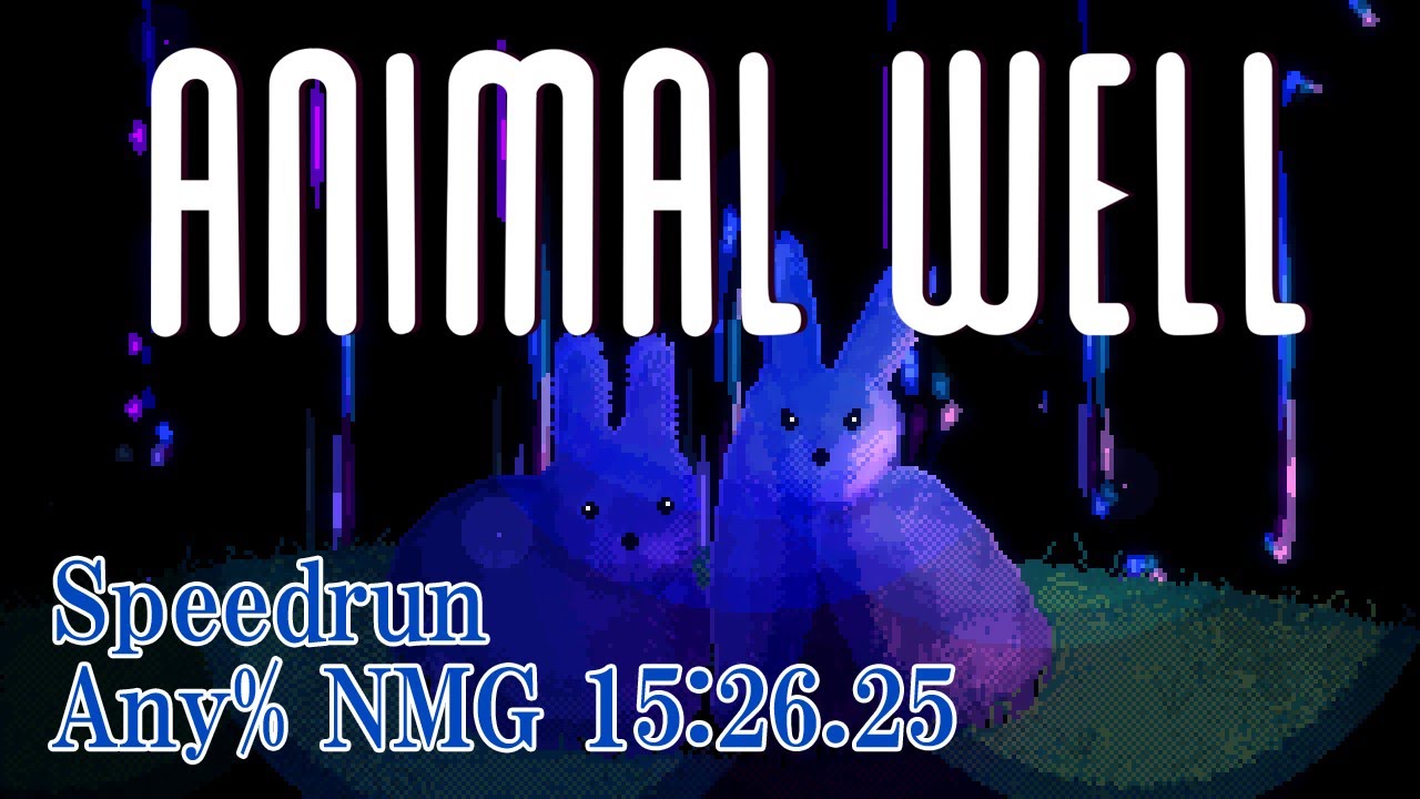 【Switch】ANIMAL WELL - Any% NMG 