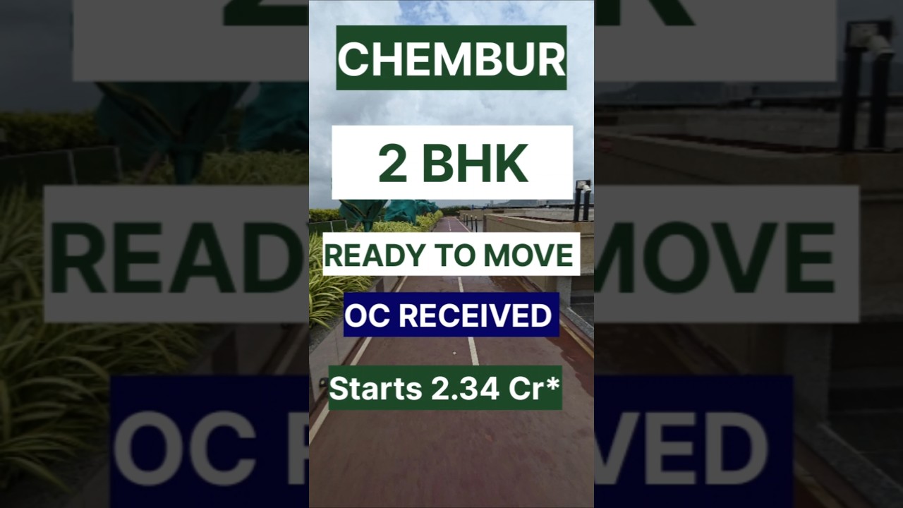 2 BHK Ready Possession Flats IN CHEMBUR I OC RECEIVED I NEAR BKC
