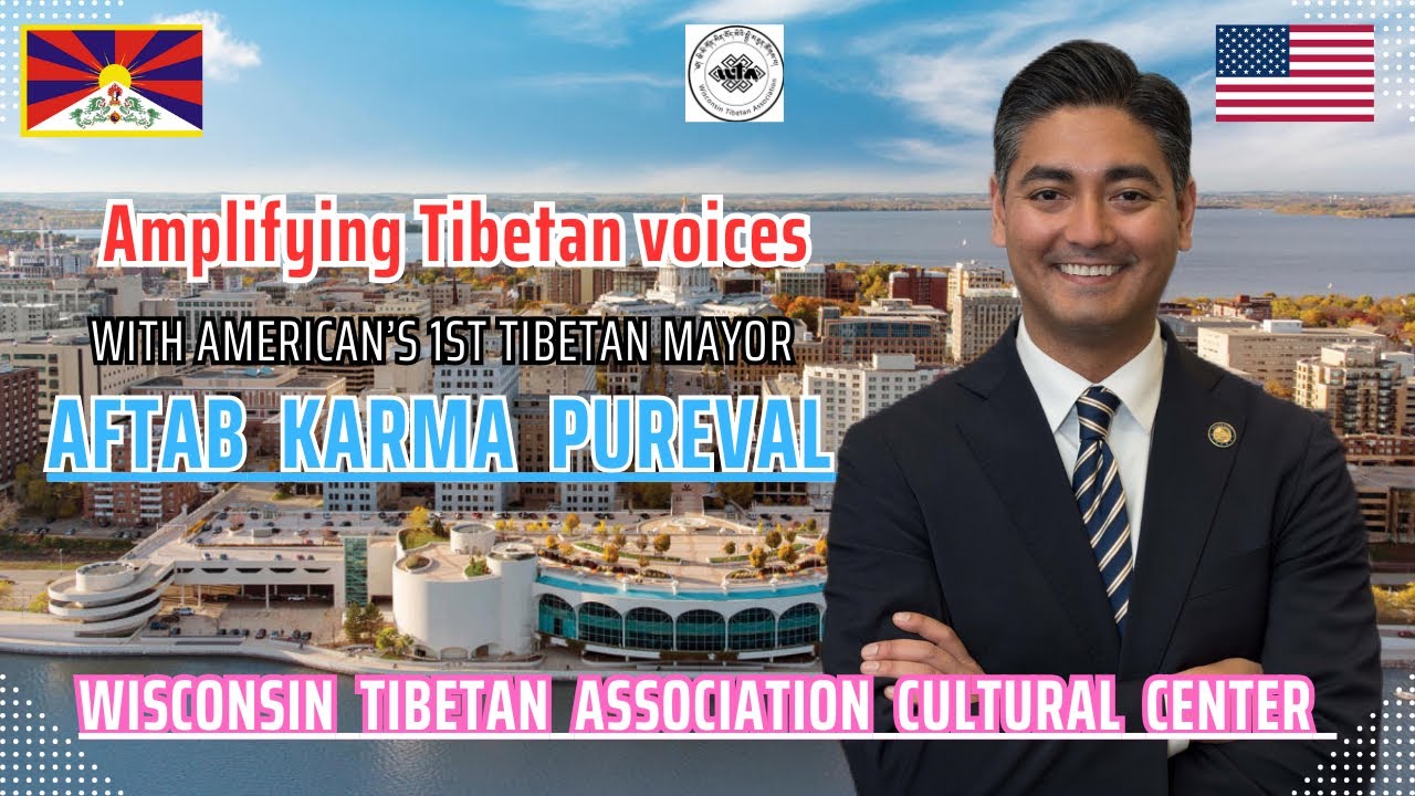 American’s 1st Tibetan Indian Mayor meets Tibetan in Madison, WI  #tibetanvlogger