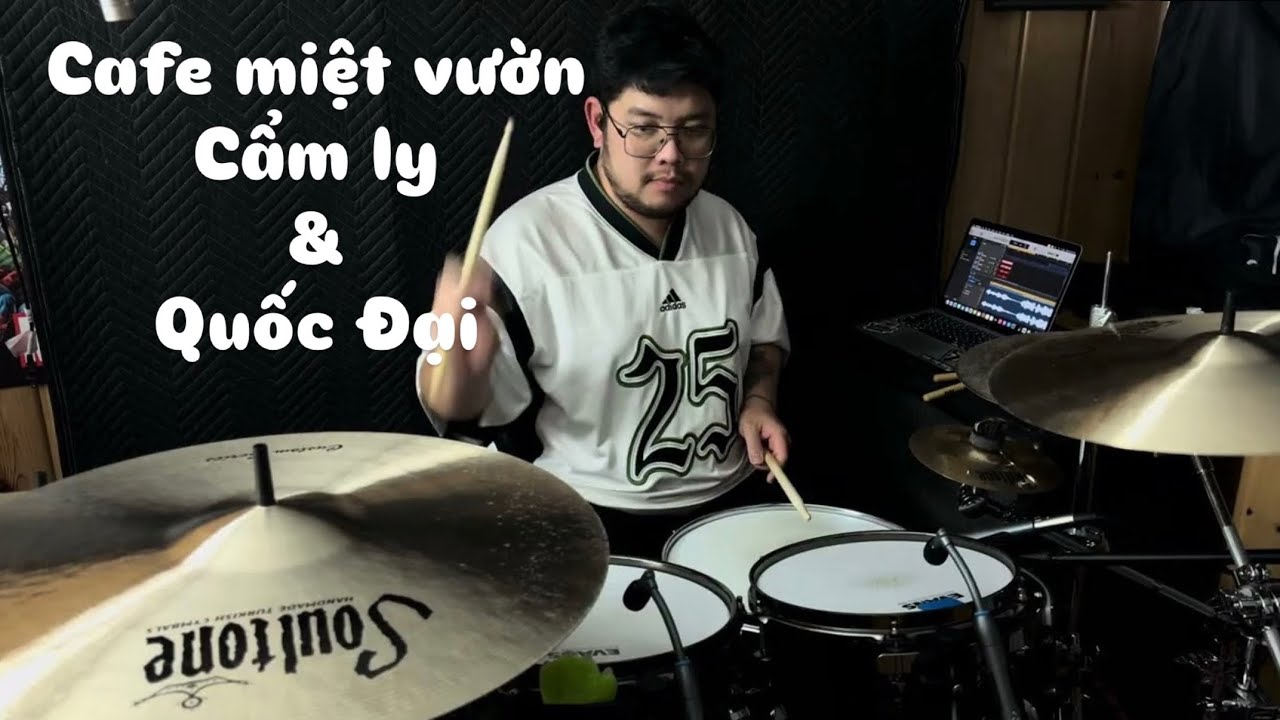 Cafe Miệt Vườn | Cẩm Ly & Quốc Đại (Drum Cover)
