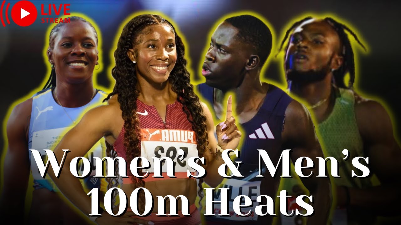 Day 1 Jamaican Trials | Men's & Women's 100m | Watch Party