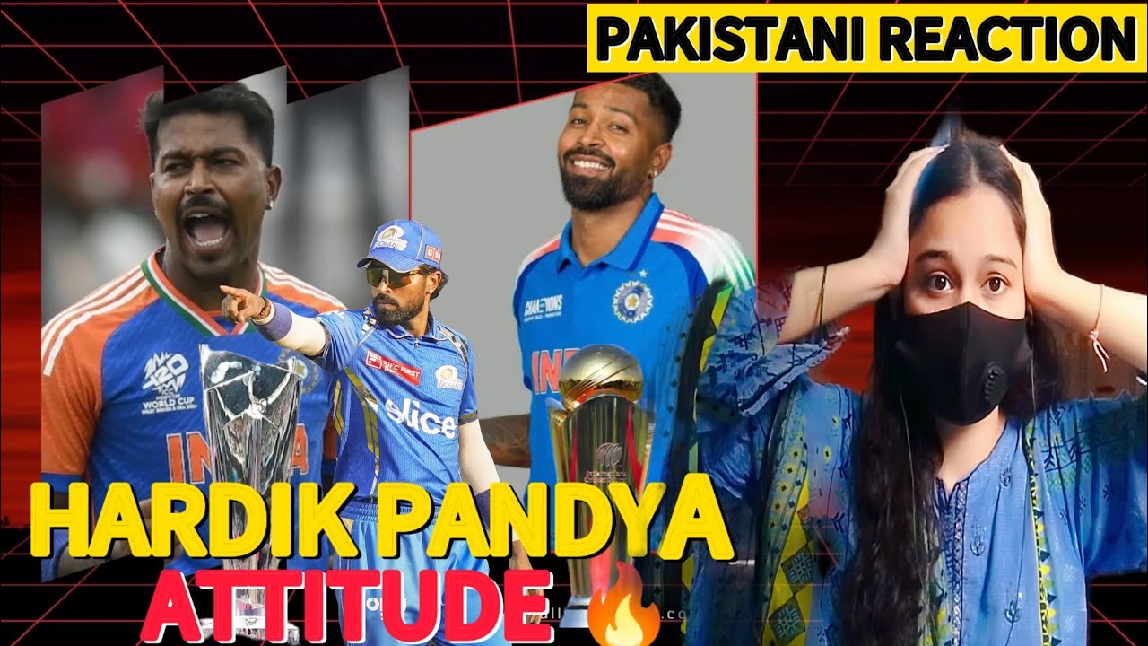 Pakistani Girl Reaction 🇵🇰 🏏Hardik Pandiya Attitude Edits videos👑