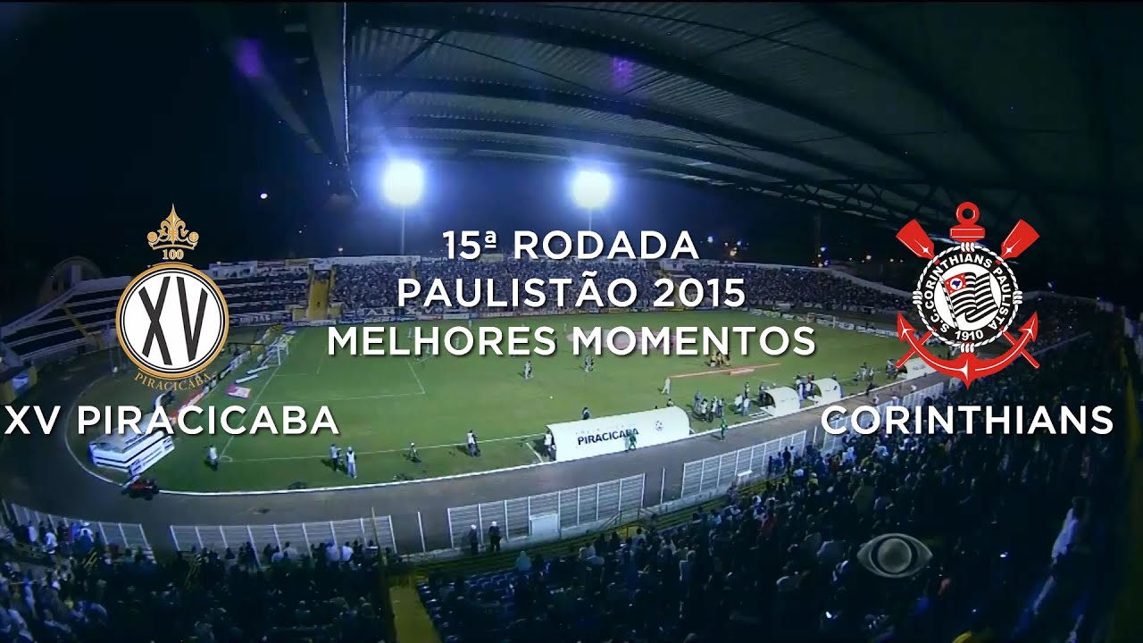 Melhores Momentos - XV de Piracicaba 2 x 2 Corinthians - Paulistão - 08/04/2015