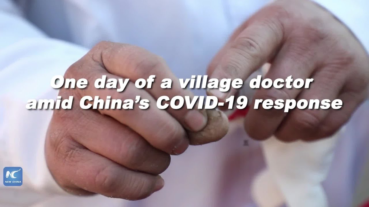 Vlog: One day of a village doctor amid China's COVID-19 response