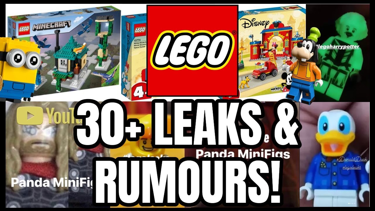30+ NEW LEGO LEAKS & RUMOURS! (Summer Sets, Marvel, Ninjago & MORE!)