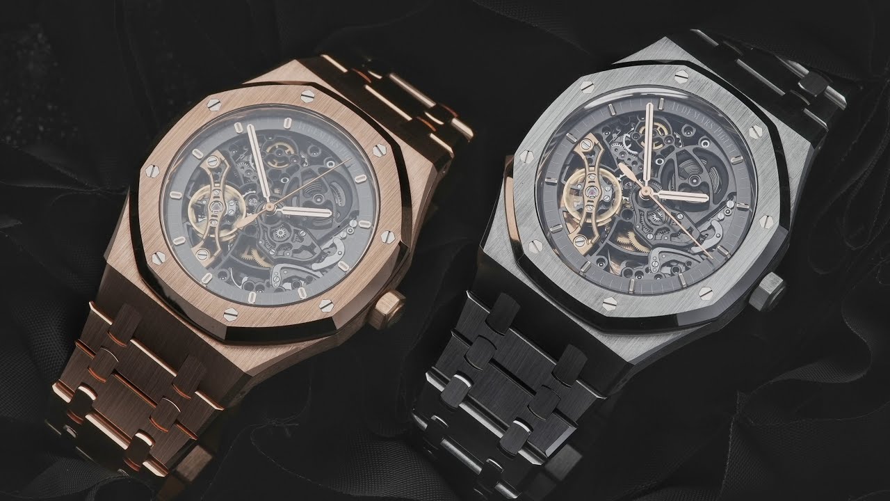 DAVIDSW: Audemars Piguet 15407ST and 15407OR Royal Oak Double Balance Wheel Openworked