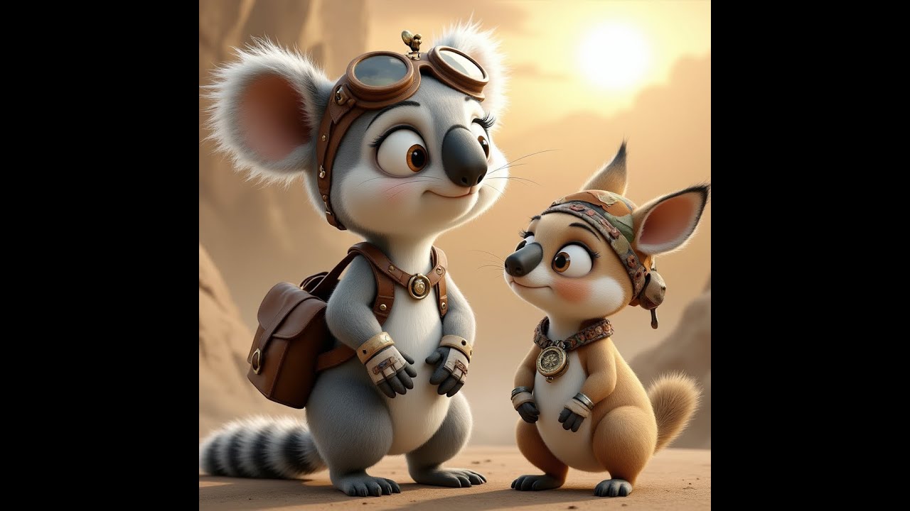 Korra Koala in Clockwork Canyon