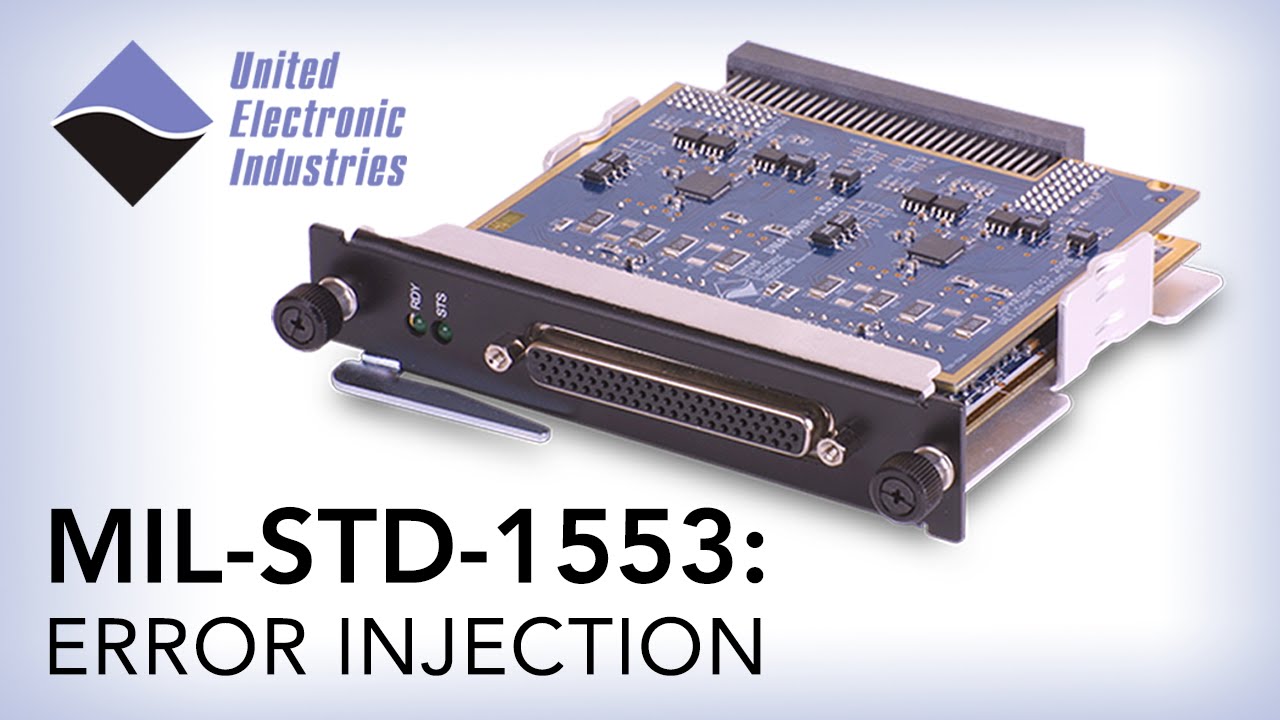 1553 (MIL-STD-1553) Error Injection