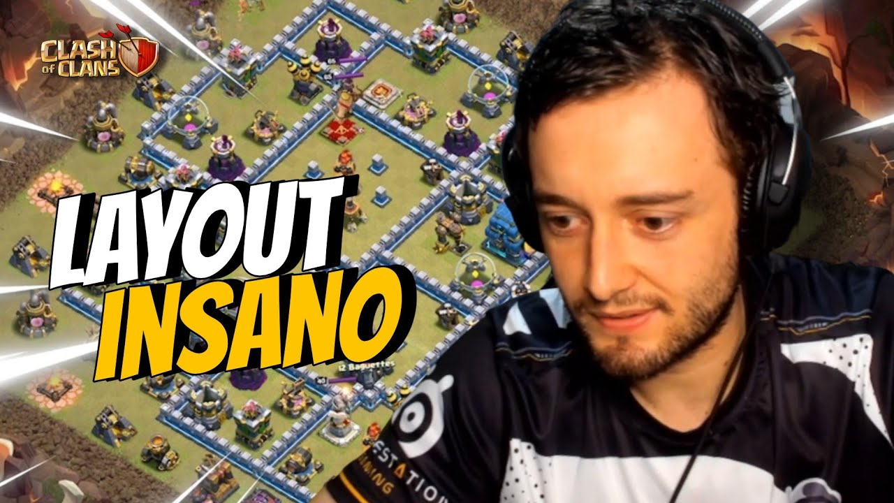 FINALMENTE UM LAYOUT QUE MITOU NA GUERRA ! BASE MONSTRA QUE DEFENDEU 6 ATAQUES !