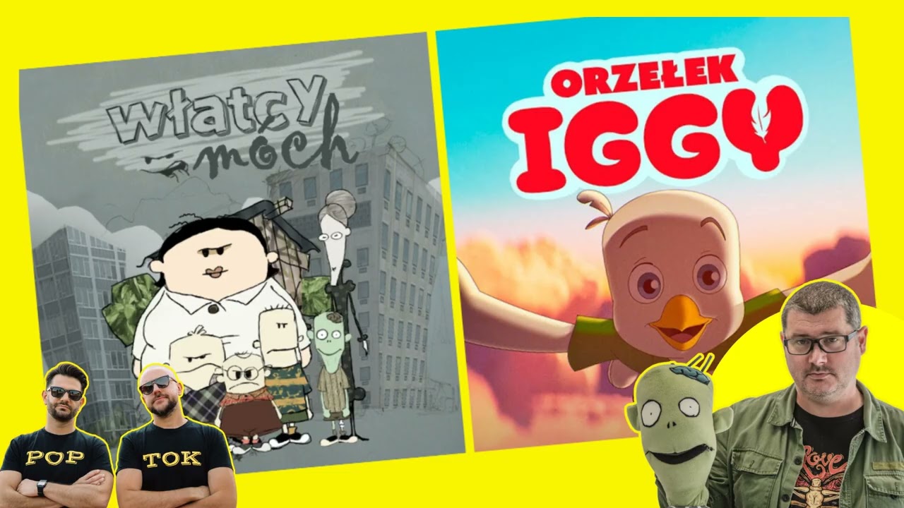 Od WŁATCY MÓCH po ORZEŁEK IGGY | Bartosz Kędzierski o swoich i nieswoich animacjach | POPtok #178