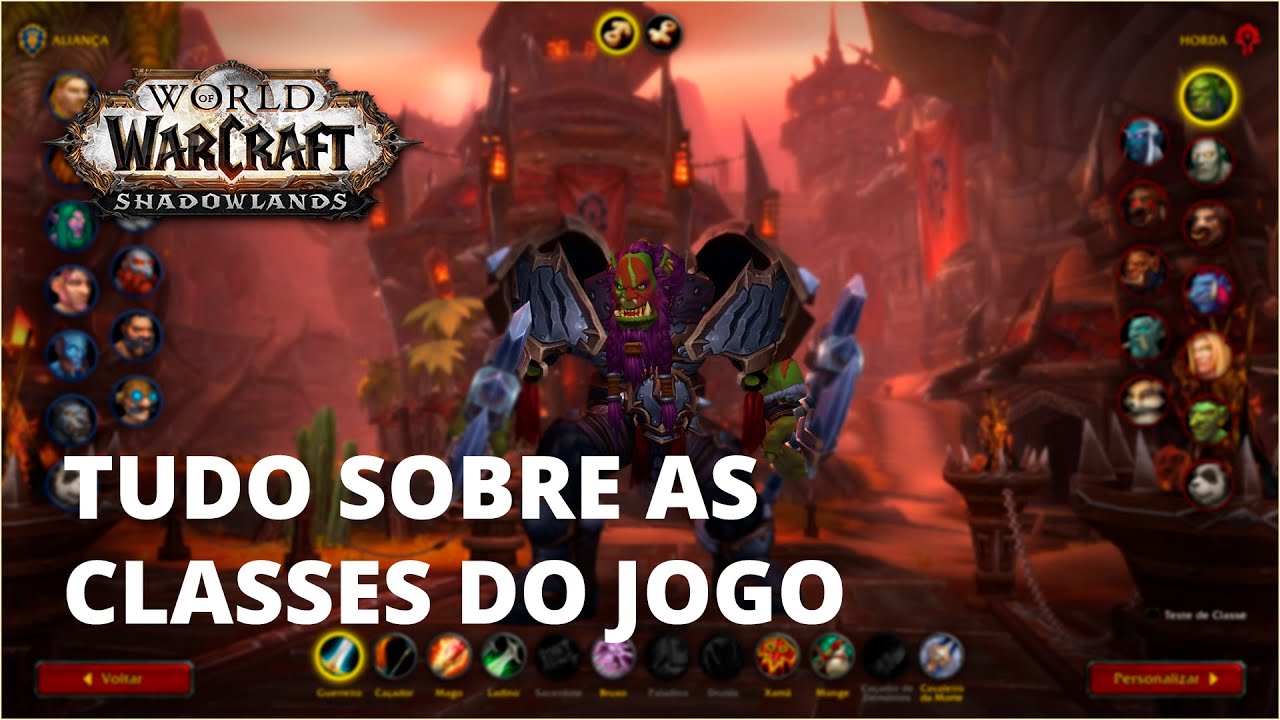 [Novos Jogadores] Tudo sobre as Classes de World of Warcraft!
